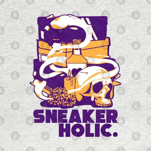 Sneaker Holic Court Purple by funandgames